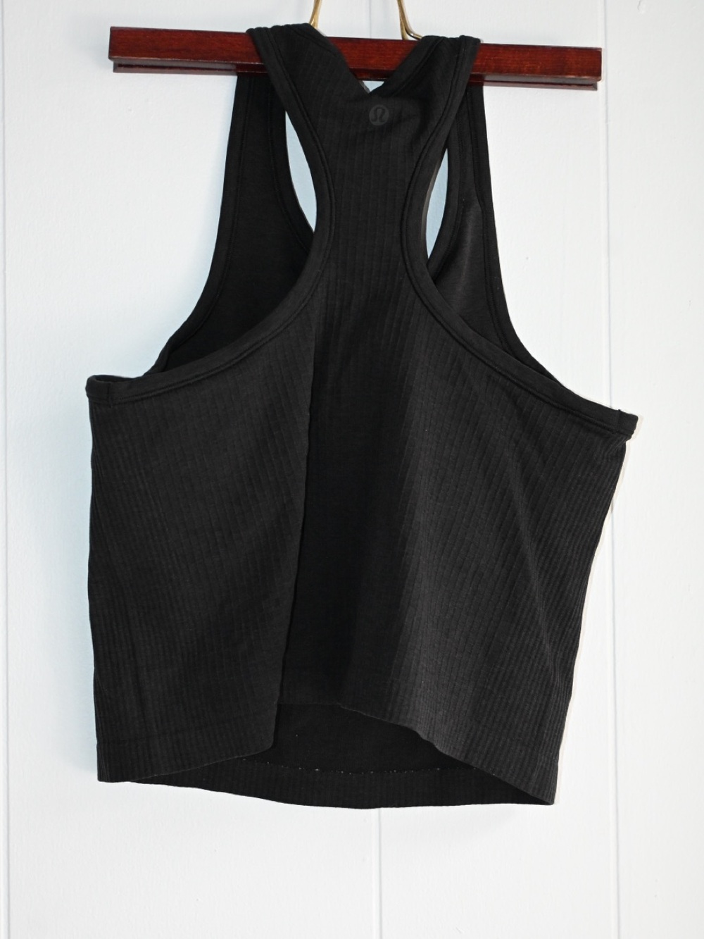 lululemon athletica Black Ribbed Racerback Tank - Picture 3 of 5